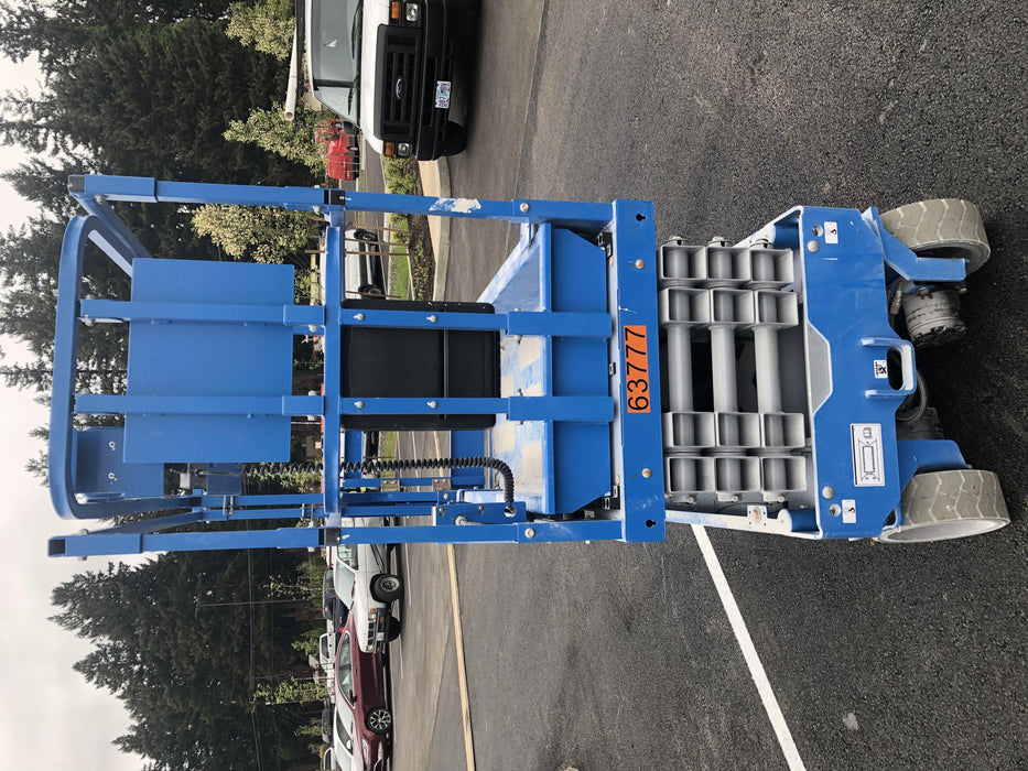 2020 Genie GS-1930 Solid Non Marking Tires, Beacon, Folding rails with half height swing gate, 800W Inverter