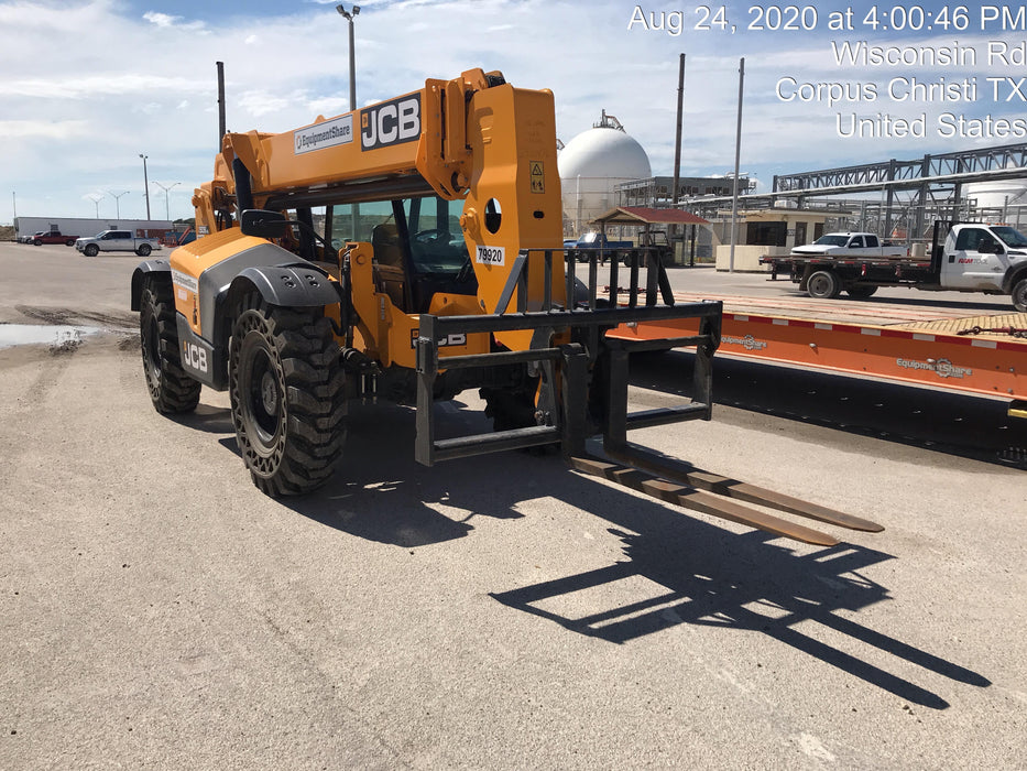 2020 JCB 509-42 Cab/Heat/Air, Solid Tires, Work Lights, Beacon, Aux Hydraulics, Back up Alarm, Lifting Eye, ES Decals