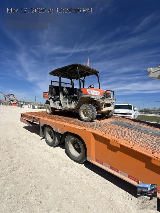 Kubota RTV-X1140W-H Kubota RTVX1140WH 4wd Utility Cart, LED Strobe, Windshield Tempered Glass, Plastic Canopy, Wire Harness Kit, Backup Alarm