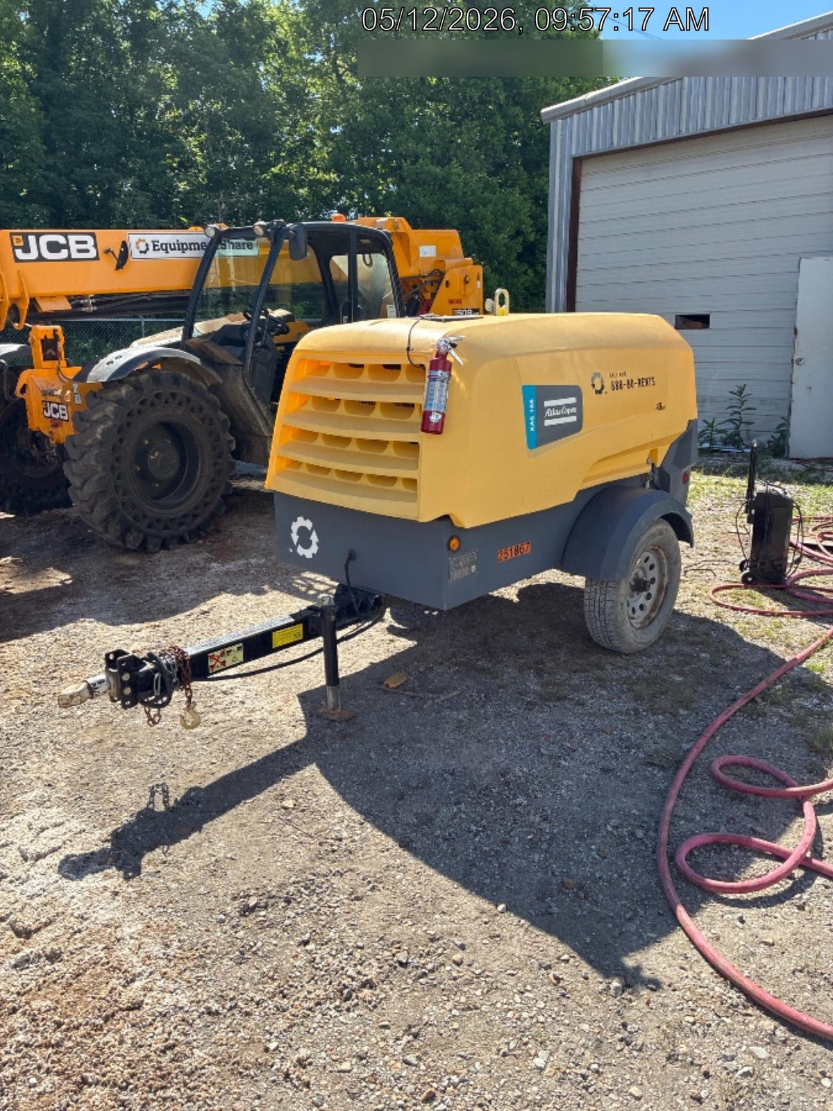 2022 ATLAS COPCO XAS188 CWK
