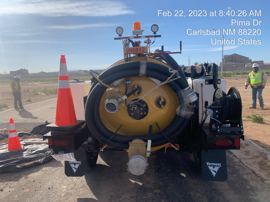 2023 Vac-Tron LP573XDT T4 Koehler Diesel Engine, 500 Gallon Debris Tank, x2 100 Gallon Water Tanks