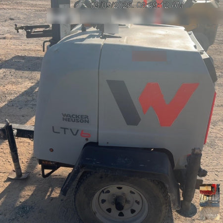2019 Wacker Neuson LTV6L-MH Wacker Neuson LTV6L Mobile Light Tower w/Fuel Level Sensor Installed