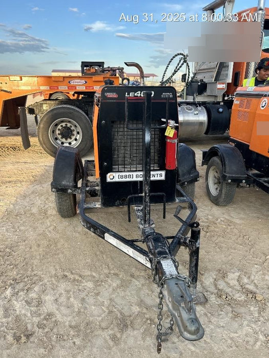 2022 Lincoln Electric LE400 Kubota V1505, Trlr, Cable Rack, Light Kit, ES Decals, T3