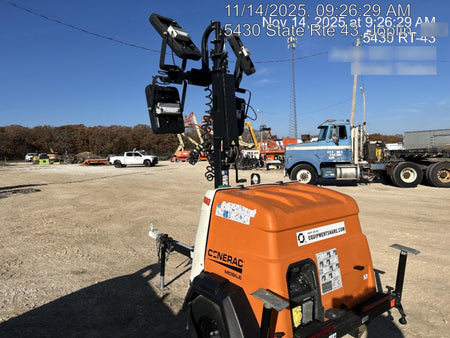 2023 Generac MLT2 Diesel, Flex Switch 120V Input, Powerzone Controller, (4) 320W LED Lights, 4kW Generator, 39.9 Gal Fuel Tank, 2" Ball, T3
