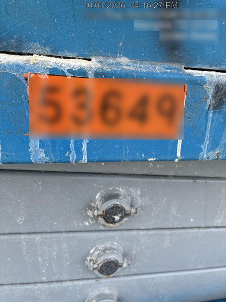 2019 Genie GS-1930 Fixed Rails with Chain Entry