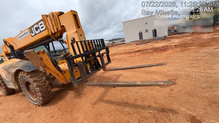 2020 JCB 510-56 Canopy, Solid Tires, Work Lights, Beacon, Aux Hydraulics, Back up Alarm, Lifting Eye, ES Decals