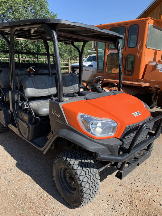 Kubota RTV-X1140W-H Canopy, 4-Seater, Diesel, Windshield Acrylic Clear, LED Strobe, Backup Alarm