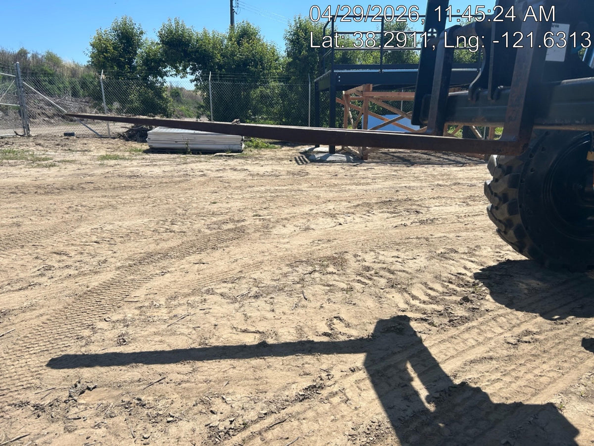 2019 Genie GTH-636 Canopy, Solid RT Tires, LED Work Lights, Beacon 60" QA Carriage, 48" Forks