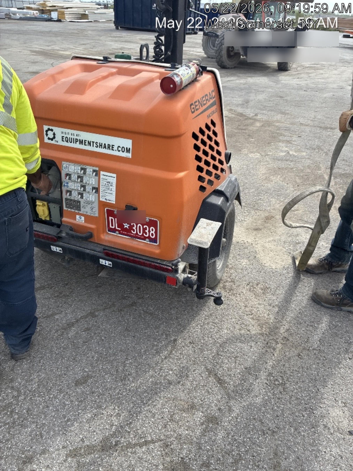 2023 Generac MLT2 Diesel, Flex Switch 120V Input, Powerzone Controller, 
(4) 320W LED Lights, 4kW Generator, 39.9 Gal Fuel Tank, 2" Ball, T3