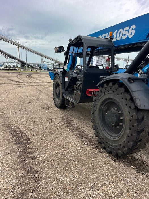 2018 Genie GTH-1056 Genie GTH-1056 w/Open ROPS, Solid Tires, Work Light/Beacon, 60" Carriage and Forks