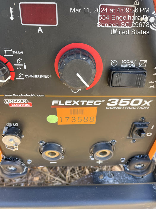 2021 LINCOLN ELECTRIC FLEXTEC 350X