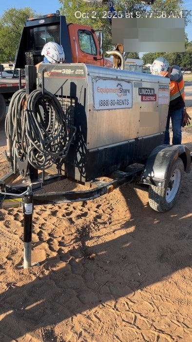 Lincoln Electric Vantage 322 Lincoln Vantage 322 Welder Ready Pak 3 - Vantage 322, Trailer