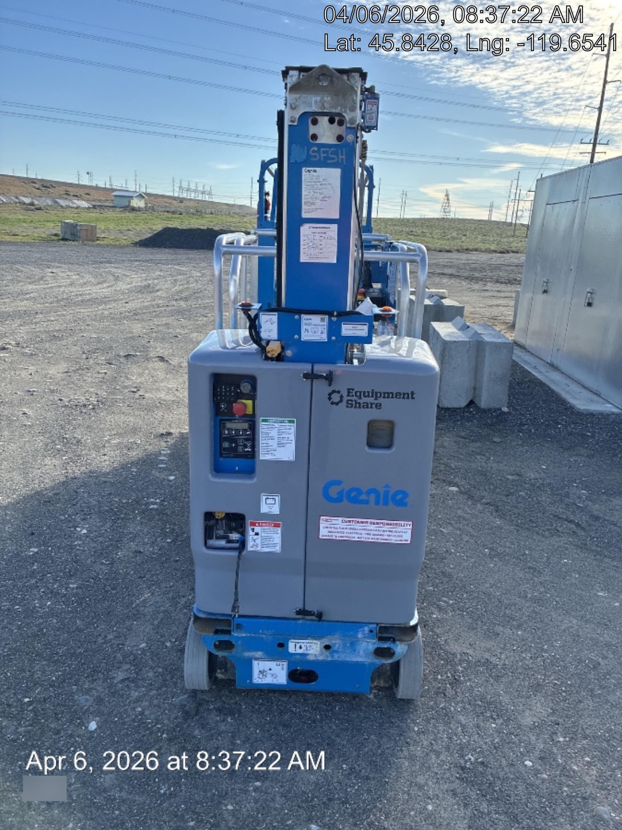 2019 GENIE GR-20