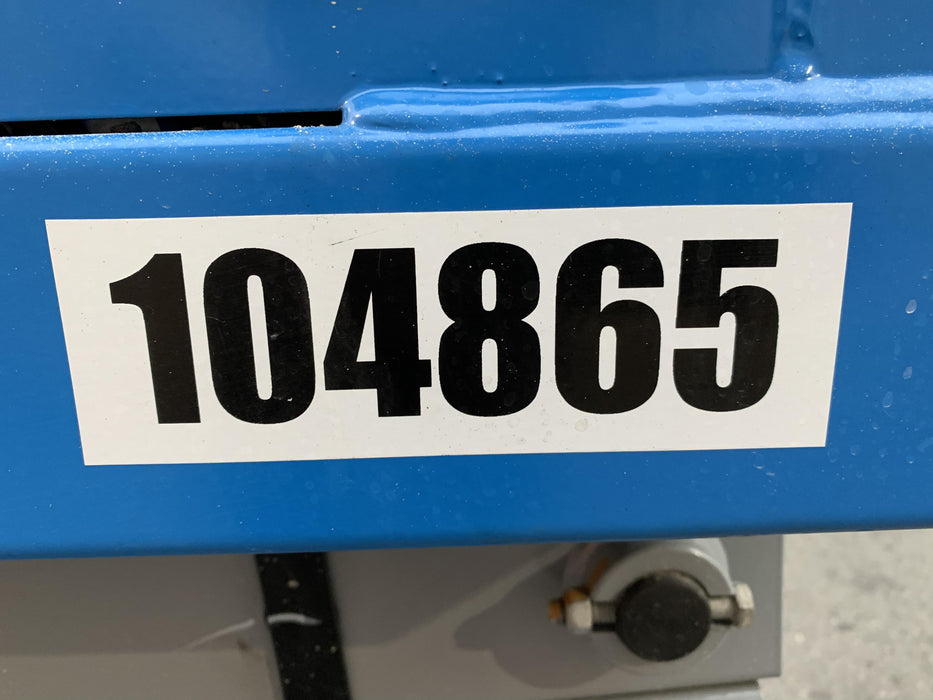 2020 Genie GS-1930 Solid Non Marking Tires, Beacon, Folding rails with half height swing gate, 800W Inverter
