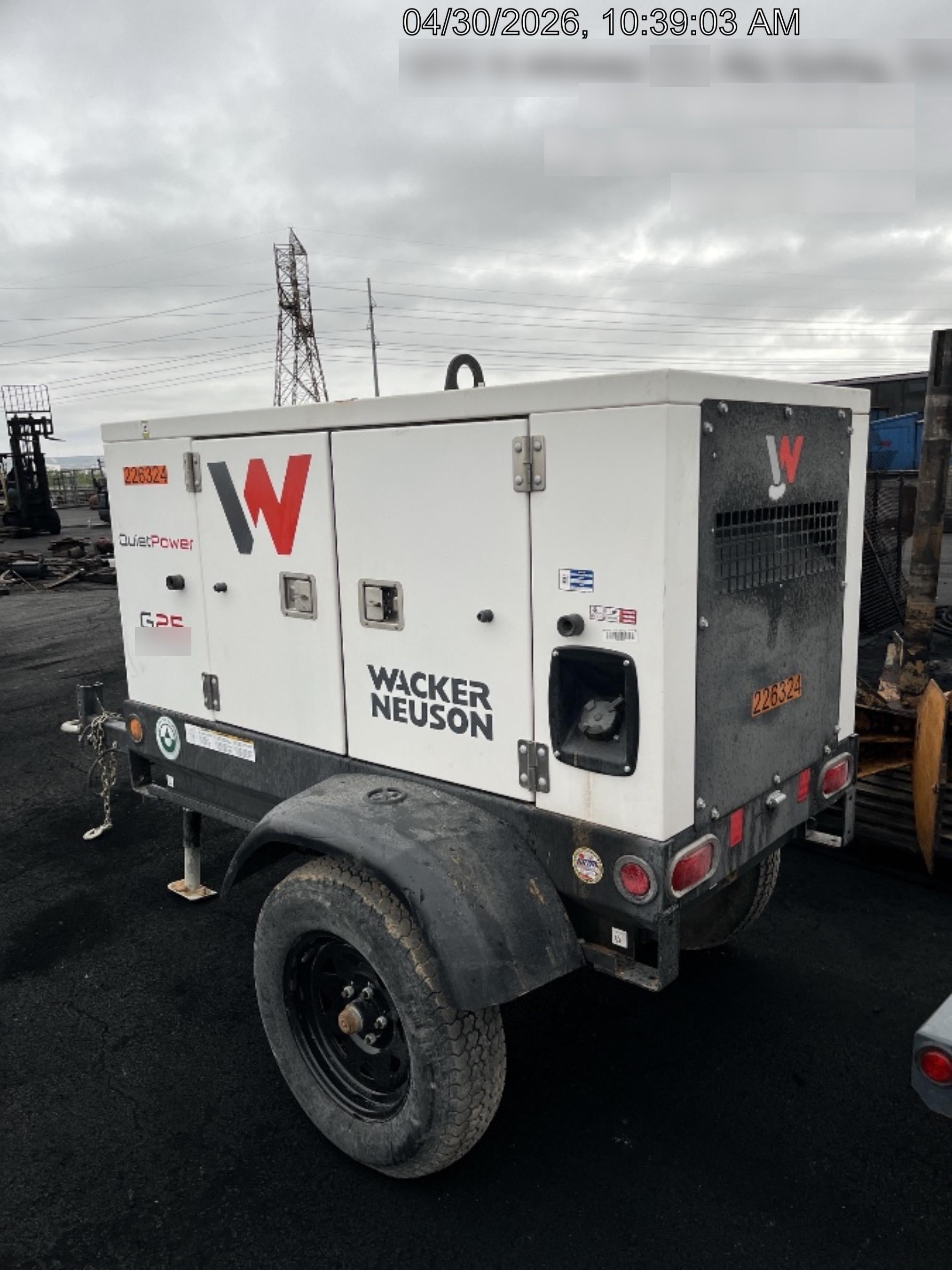 2022 WACKER NEUSON G25