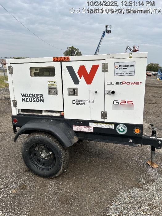 2022 WACKER NEUSON G25