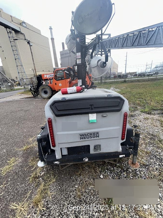 2018 Wacker Neuson LTV6L-MH Wacker Neuson LTV6L Mobile Light Tower w/Fuel Level Sensor Installed
