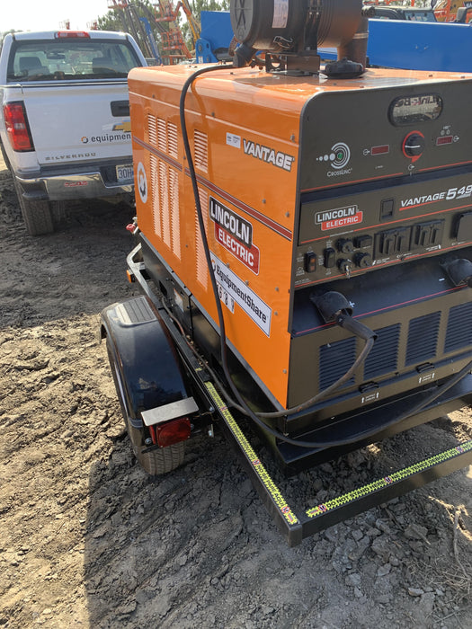 2021 Lincoln Electric Vantage 549X Ready Pak 3, ORANGE (includes trailer, cable rack, fender light kit)
