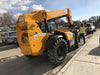 2019 JCB 509-42 Cab/Heat/Air, 74 HP, Solid Tires, STD Worklight, Beacon, Aux Hydraulics, Lifting Eye, Back up Alarm w/66" Carriage/60" Forks