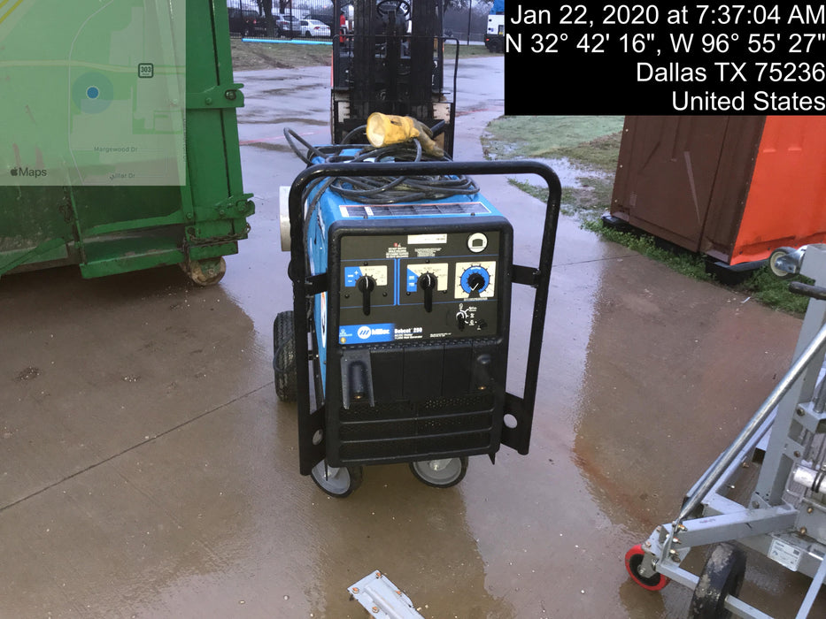 2019 Miller Electric BOBCAT 250 LP WITH RUNNING GEAR/BRACKET/HOSE (Part # 951600)