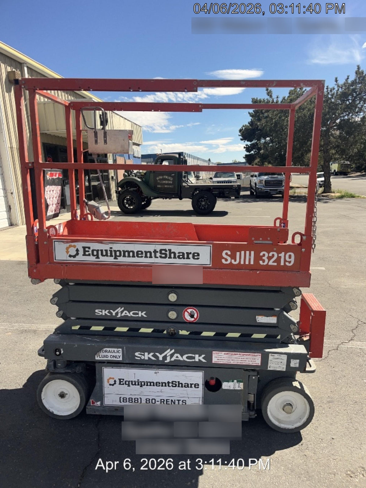 2019 Skyjack SJIII-3219 Standard w/Trojan Batteries