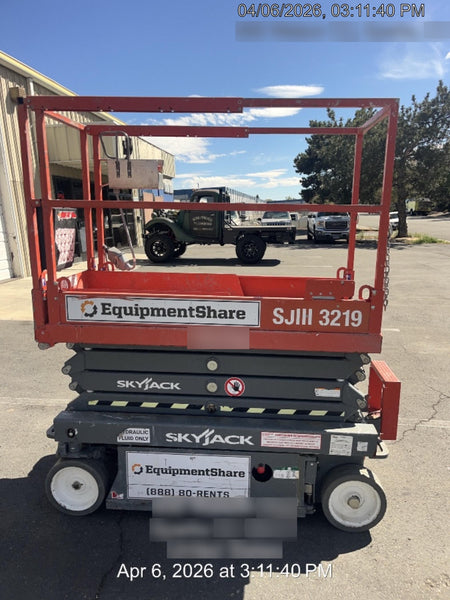 2019 Skyjack SJIII-3219 Standard w/Trojan Batteries