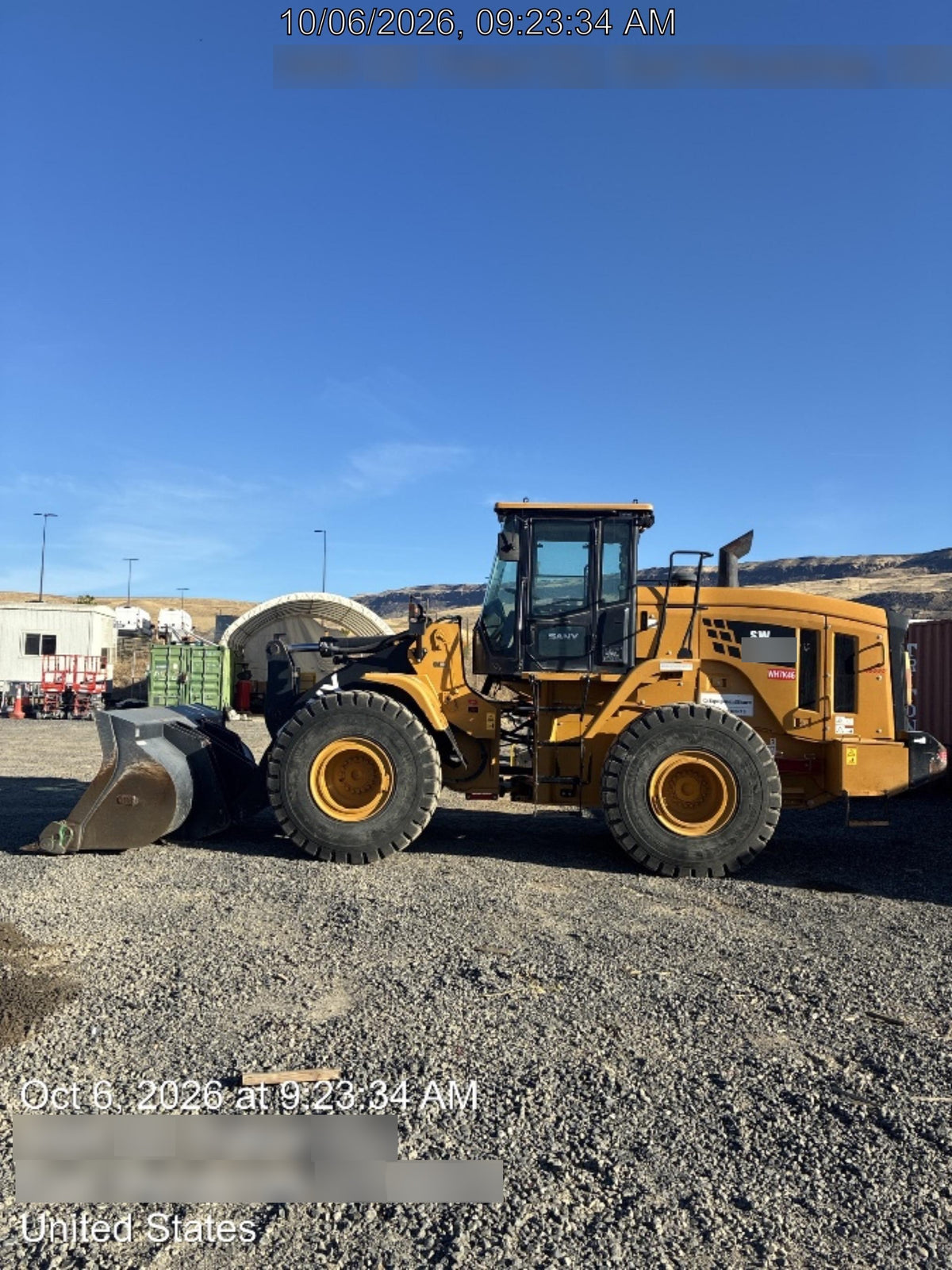 2019 Sany SW405K Tier 4, Cab, 3rd Function Hydraulics Smooth Pin On Bucket