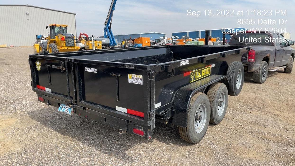 2022 US BUILT 7x14 Dump