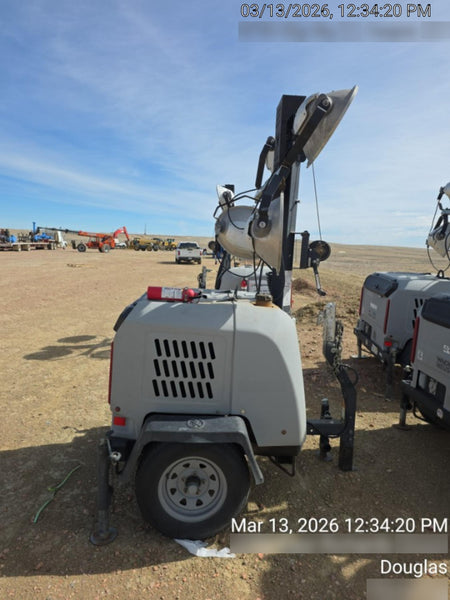 2018 Wacker Neuson LTV6L-MH Wacker Neuson LTV6L Mobile Light Tower w/Fuel Level Sensor Installed