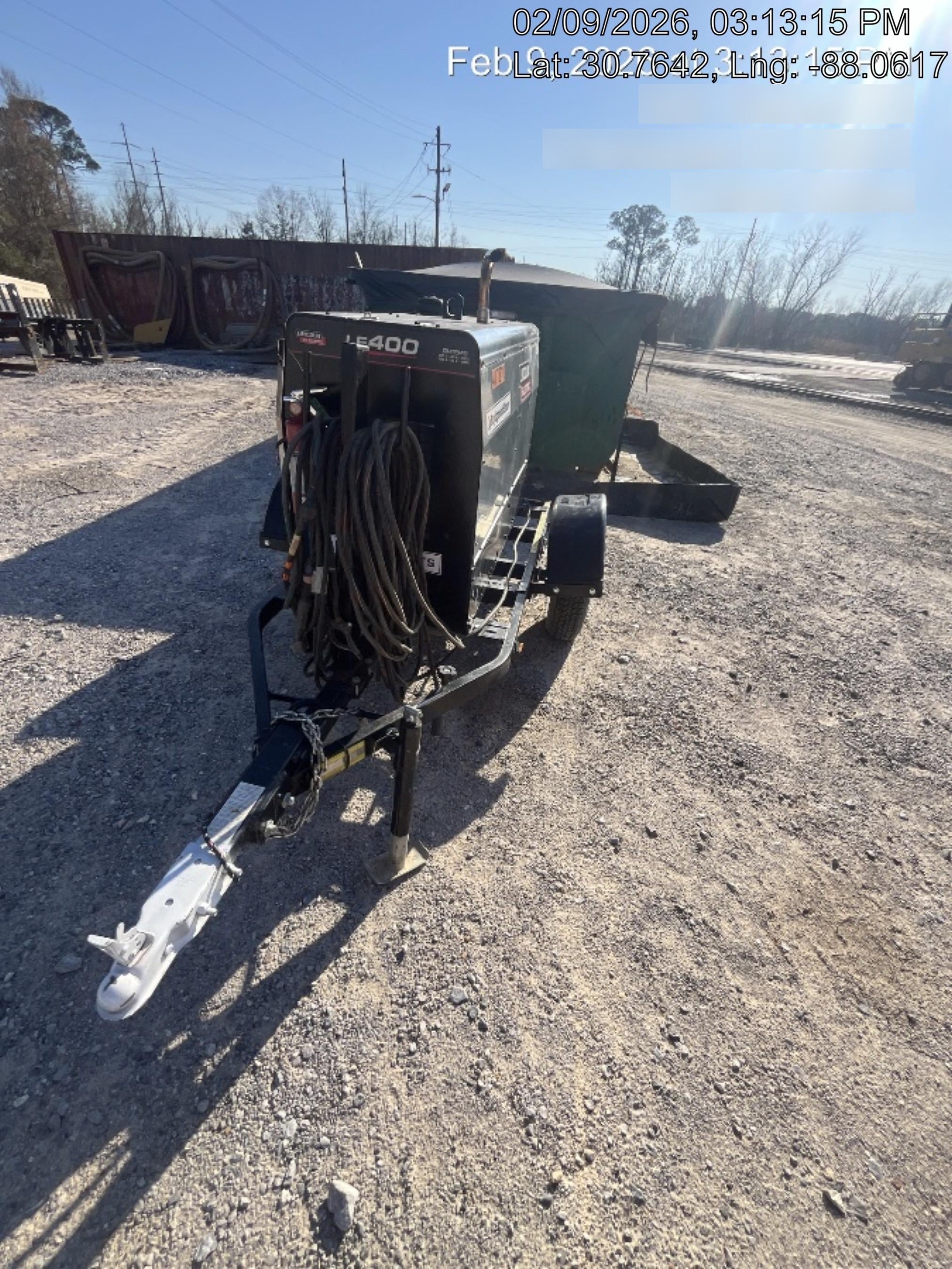 2024 Lincoln Electric LE400 Kubota V1505, Trlr, Cable Rack, Light Kit, ES Decals, T3