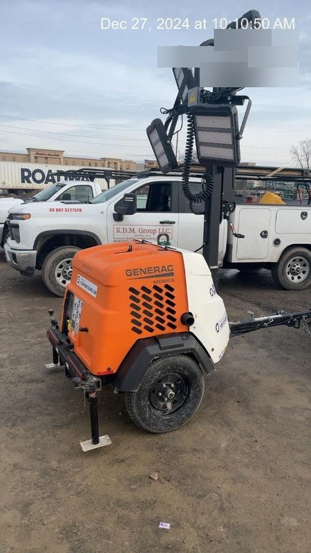 2024 Generac MLT2 Diesel, Flex Switch 120V Input, Powerzone Controller, 
(4) 320W LED Lights, 4kW Generator, 39.9 Gal Fuel Tank, 2" Ball, T3