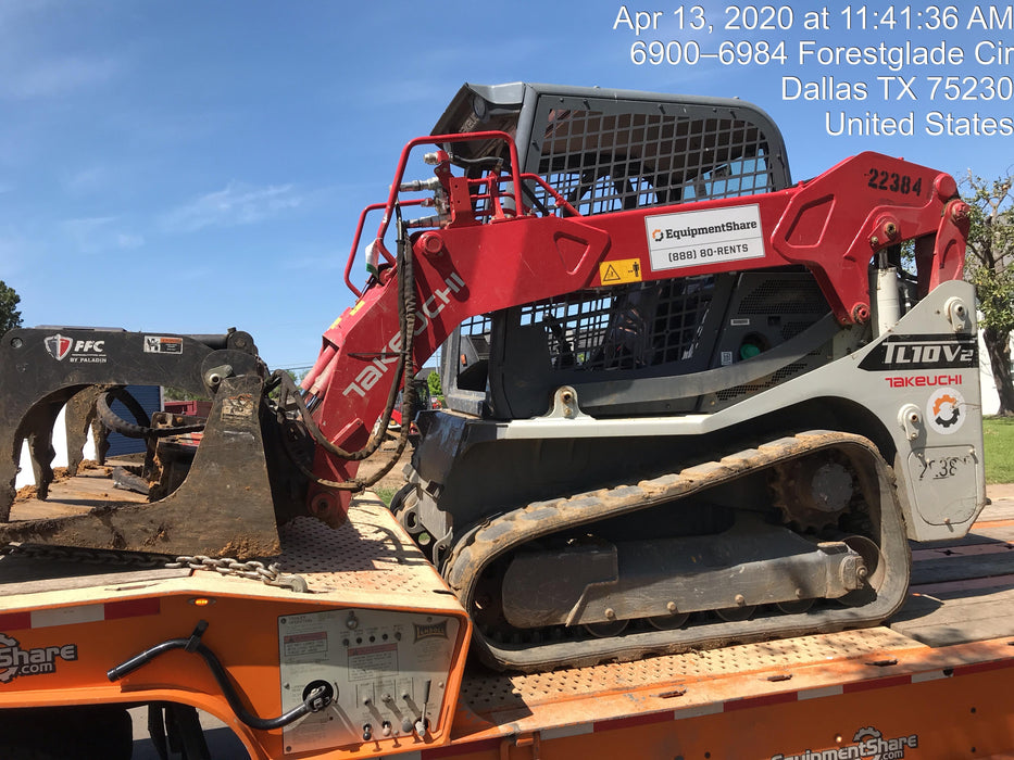 2018 PALADIN 76" Scrap Grapple Bucket - Paladin