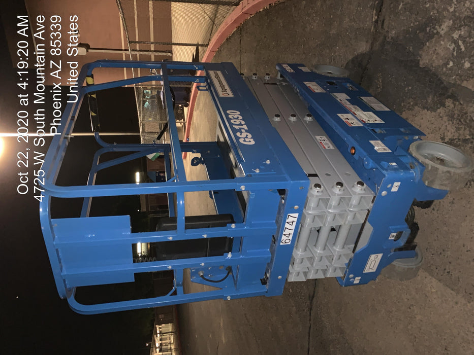 2020 Genie GS-1930 Standard Machine