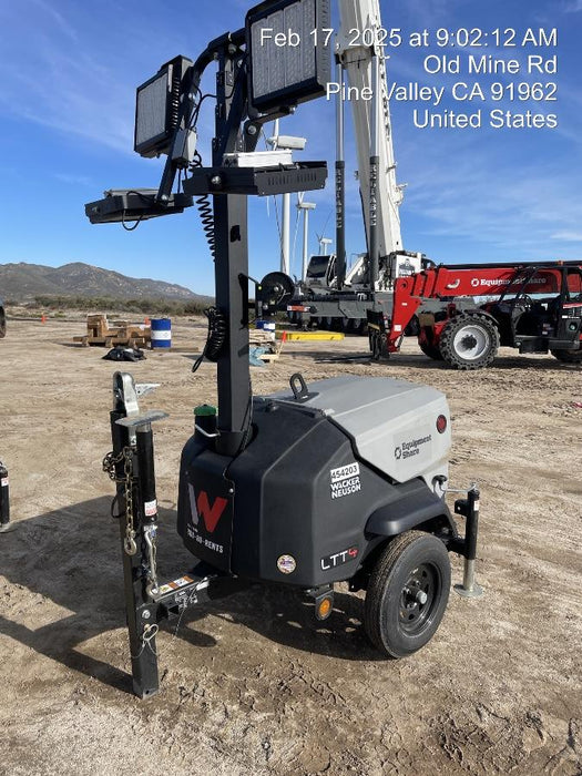 2024 Wacker Neuson LTT4 Diesel, Kohler KDW702, Deep Sea Controller, Auto Start, LED 320W, Bypass Outlet, T3