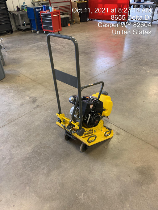 2021 Wacker Neuson VP1550AW Plate Compactor w/ Water Tank