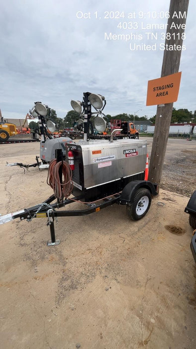 2024 Lincoln Electric LE400 Kubota V1505, Trlr, Cable Rack, Light Kit, ES Decals, T3