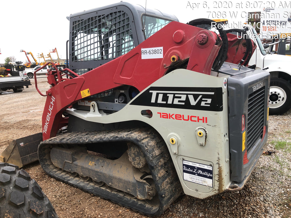 2017 Takeuchi TL12 Standard
