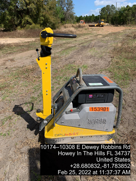 2021 Wacker Neuson DPU6555 DSL Vibroplate