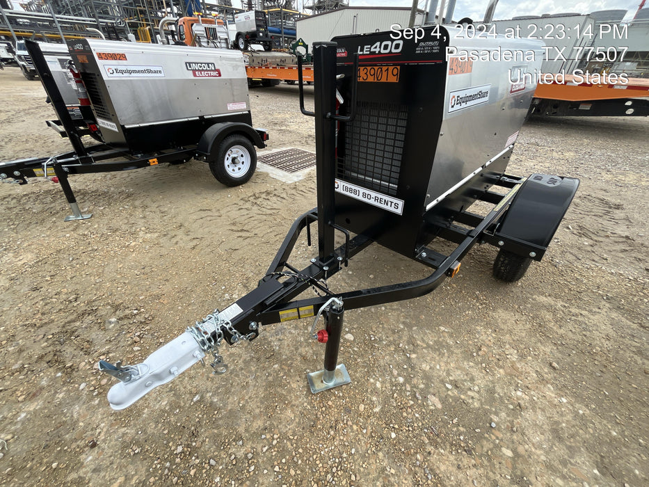 2024 Lincoln Electric LE400 Kubota V1505, Trlr, Cable Rack, Light Kit, ES Decals, T3