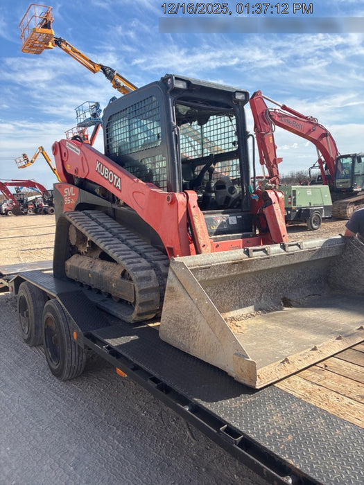 2020 Kubota SVL95-2SHC Cab/Heat/Air, Rubber Tracks, Kubota Tier 4 Engine