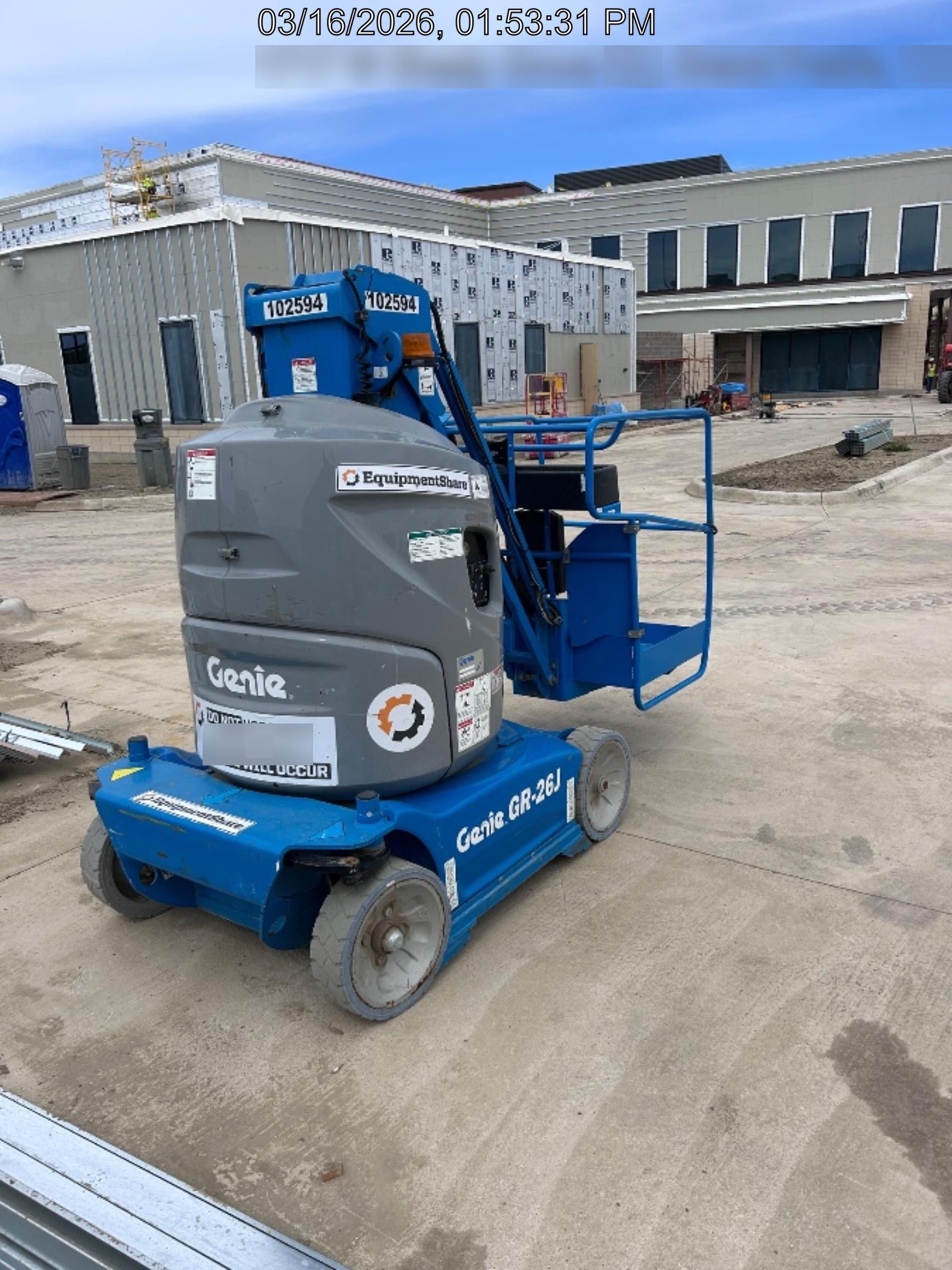2020 GENIE GR-26J