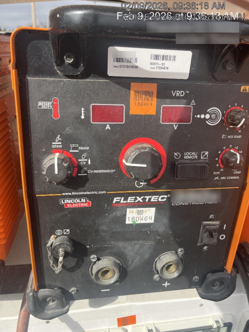 2021 LINCOLN ELECTRIC FLEXTEC 350X