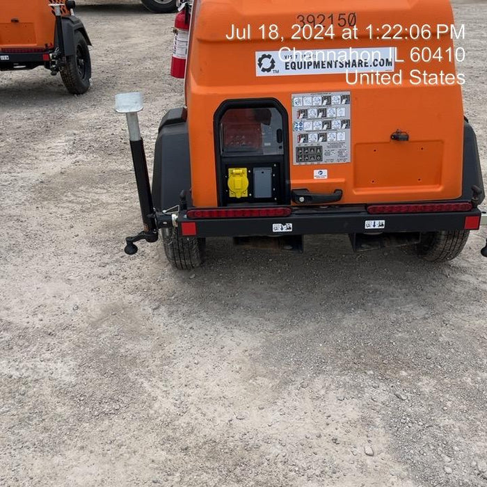2024 Generac MLT2 Diesel, Flex Switch 120V Input, Powerzone Controller, 
(4) 320W LED Lights, 4kW Generator, 39.9 Gal Fuel Tank, 2" Ball, T3