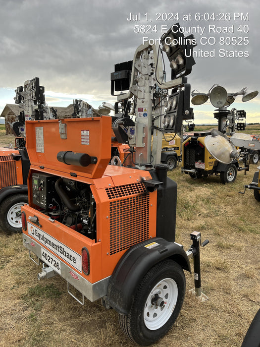 2024 Wanco WLTT-4MM4K Diesel, Deep Sea Controller, Shore Power Plug, Auto Start, (4) 350W LED Floodlights, 4kW Generator, 60 Gal Fuel Tank, 2" Ball, T3