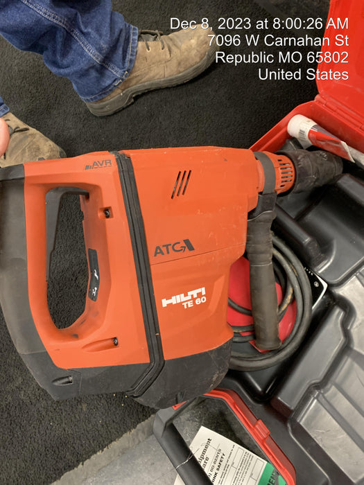 2020 HILTI TE 60-ATC/AVR
