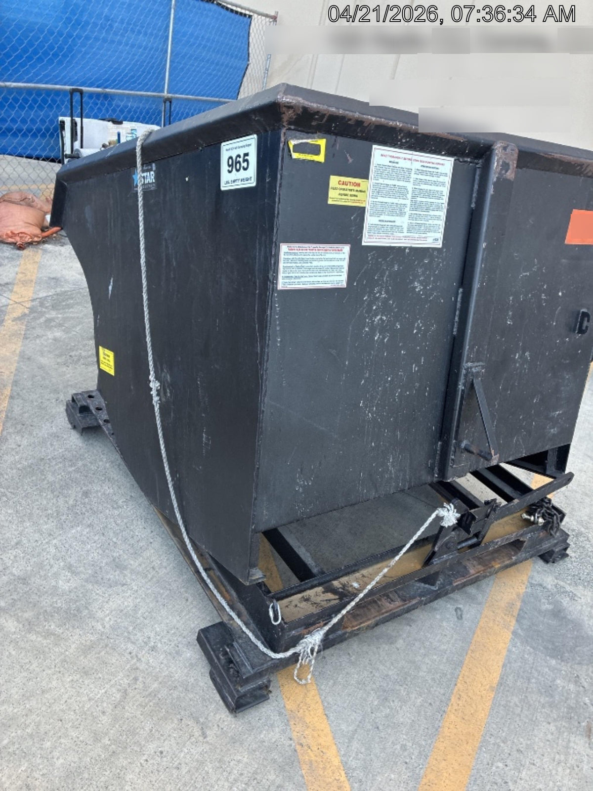 2025 STAR INDUSTRIES M-1820 - Self-Dump Hopper
