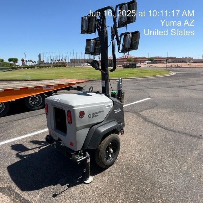 2024 Wacker Neuson LTT4 Diesel, Kohler KDW702, Deep Sea Controller, Auto Start, LED 320W, Bypass Outlet, T3