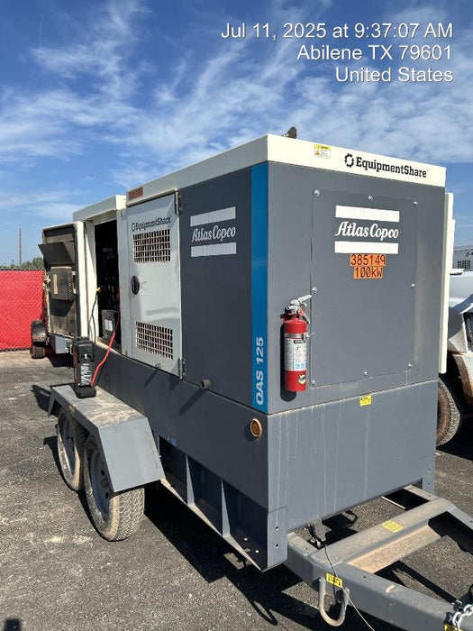 2023 ATLAS COPCO QAS 125