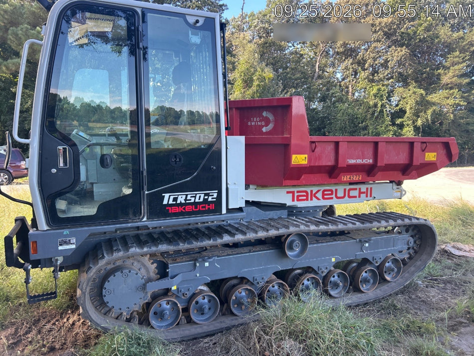 2026 TAKEUCHI TCR 50-2CR