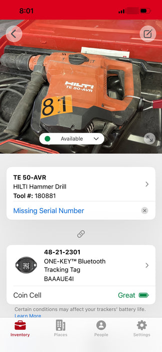 2021 HILTI TE 50-AVR